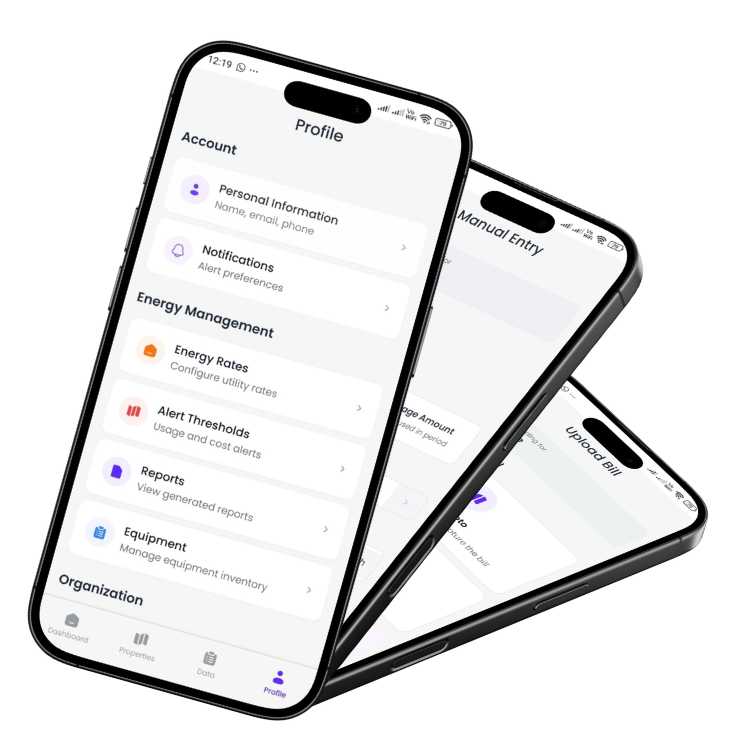 Energy Alerts Screen